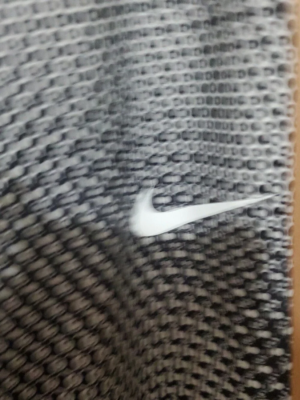 Nike Black & White Gradient Dot Print Girls' Leggings